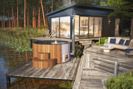 Vilnius Wooden Hot Tub for 6-8 people – Image 5