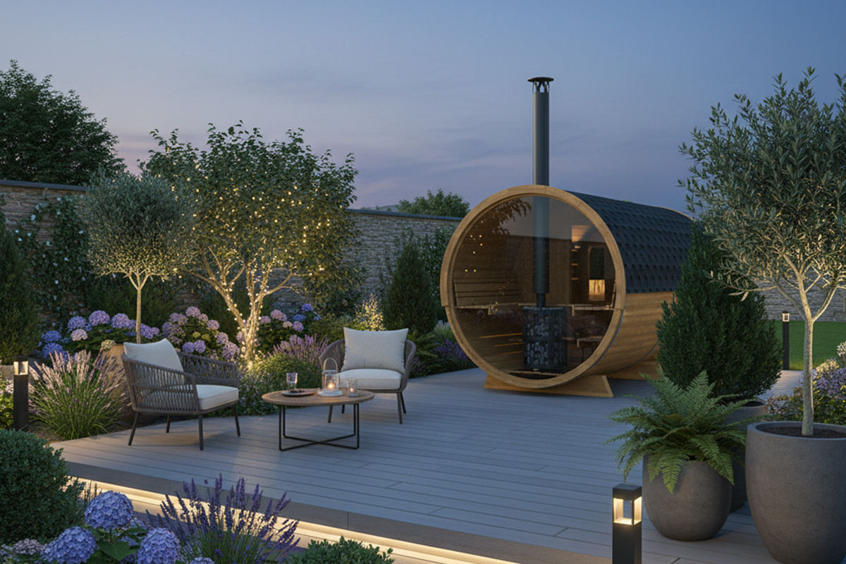 Neptune-Saunas-Luxembourg-large-barrel-sauna-glass-wall